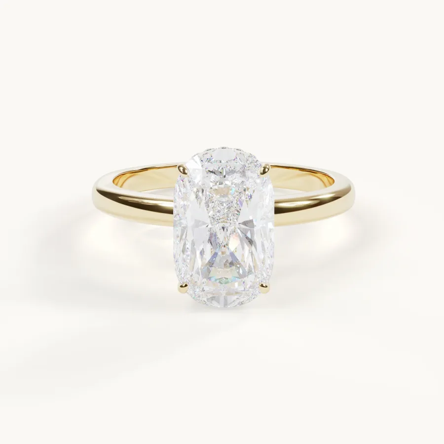Madison Brilliance Elongated Cushion Ring