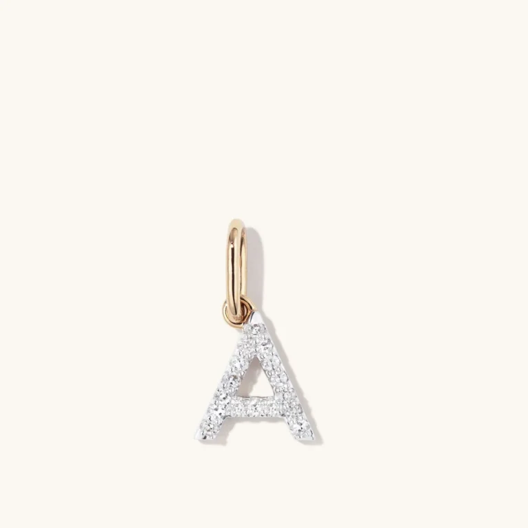 Initial Diamond Charm