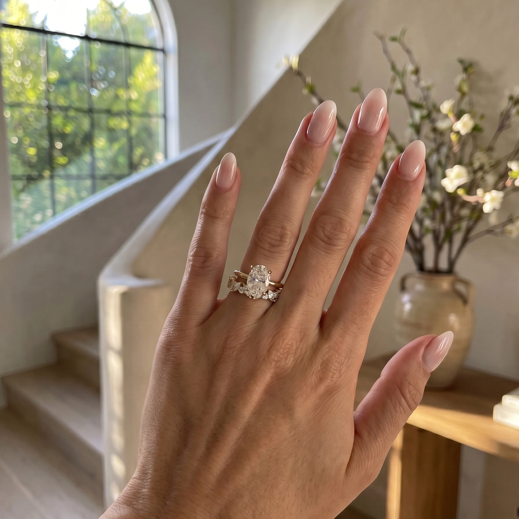 Eternelle – Eternity Ring mit Marquise-Steinen aus Massivgold | Velur