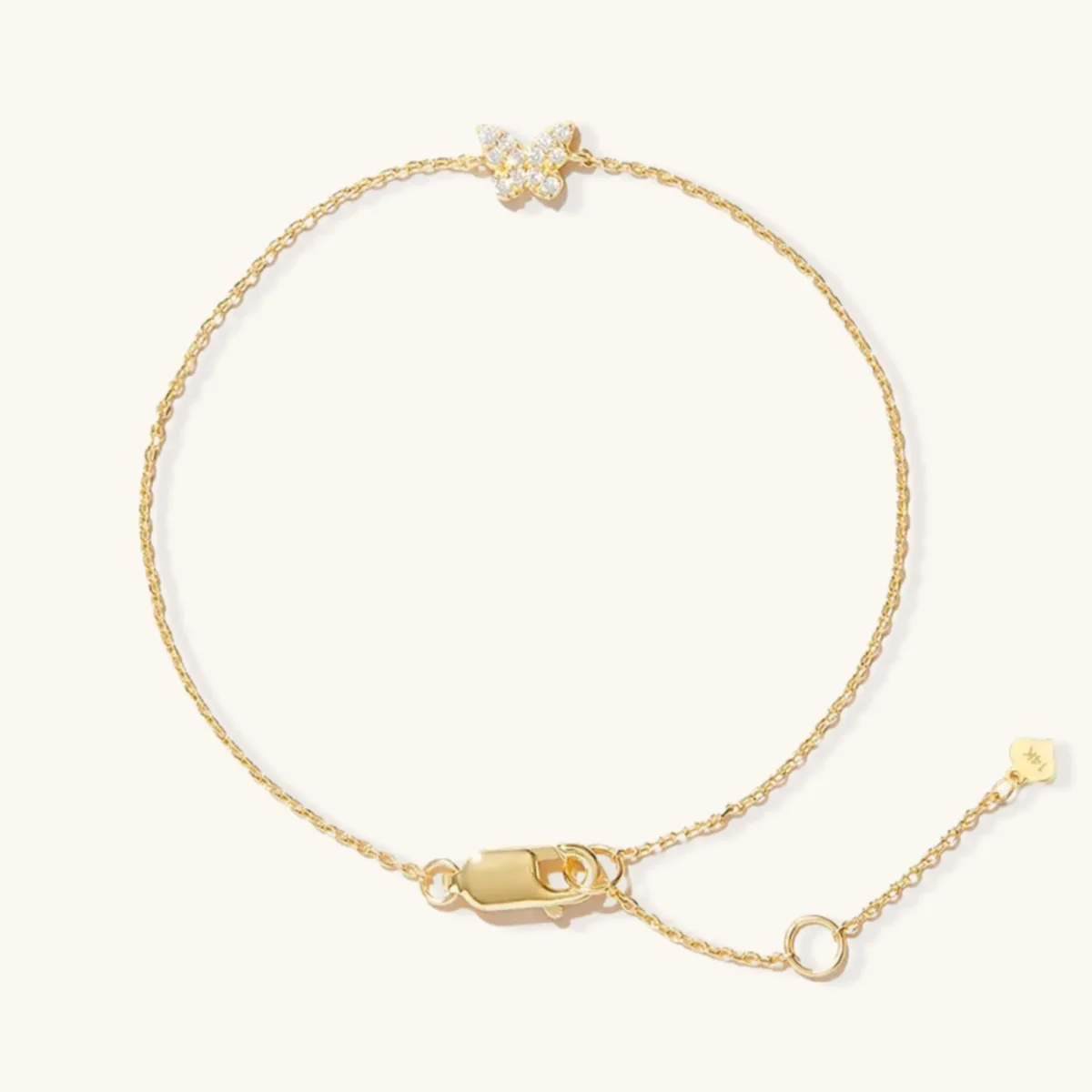 Schmetterling Armband