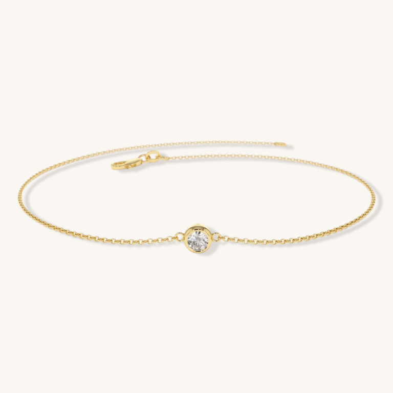 Armband met solitaire diamant