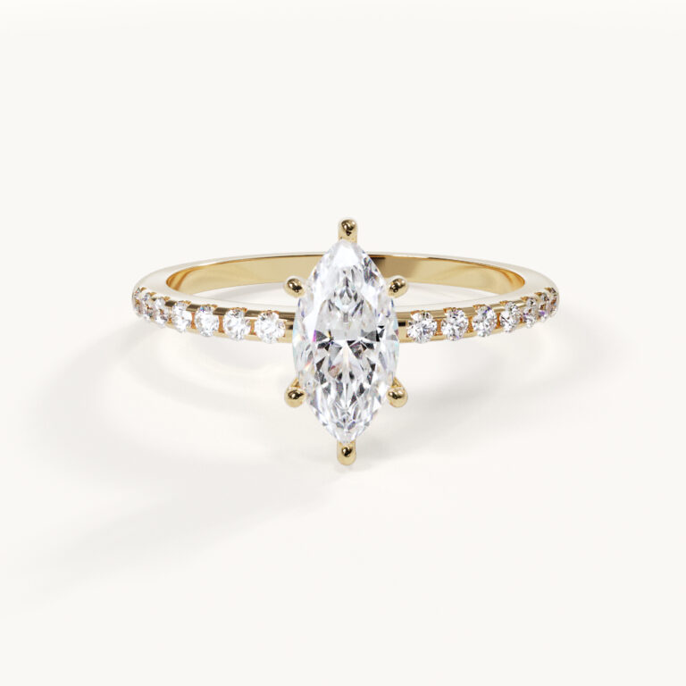 Rêverie - Pavé Marquise-ring