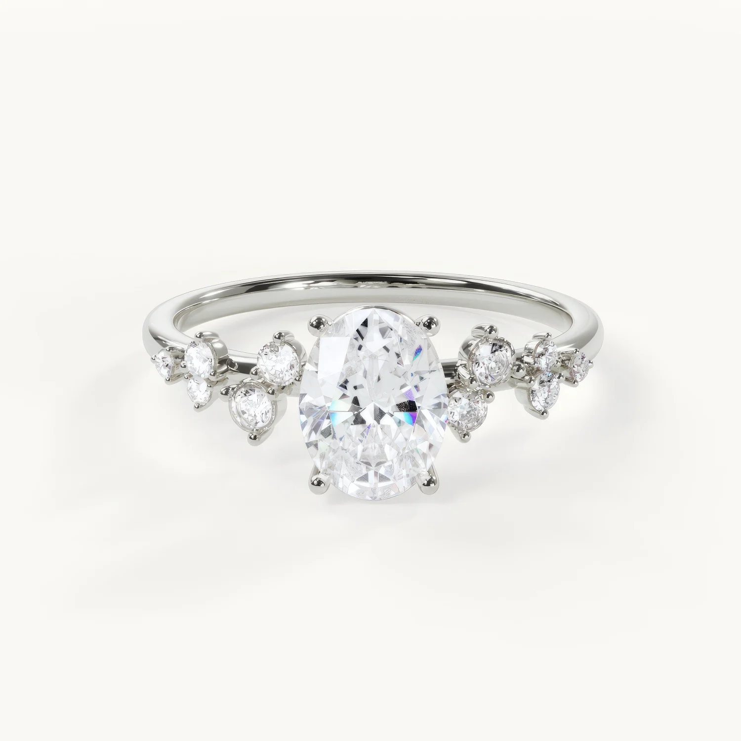Eleganter Ring mit funkelndem Diamanten