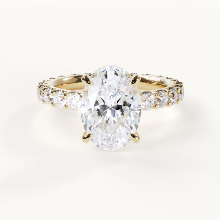 Elegance – Eternity Band ovale ring van Velur