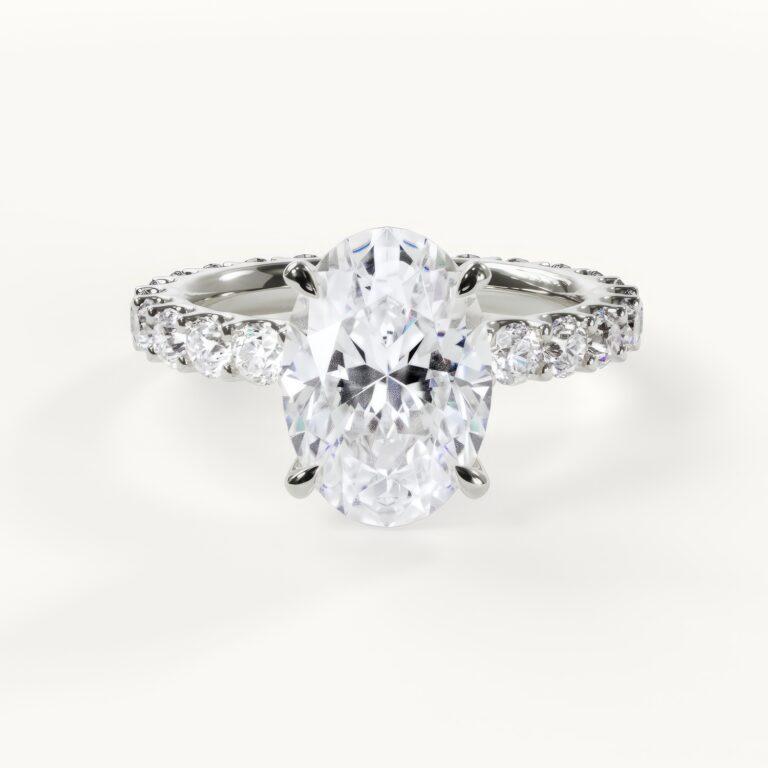 Elegance – Eternity Band Oval Ring by Velur