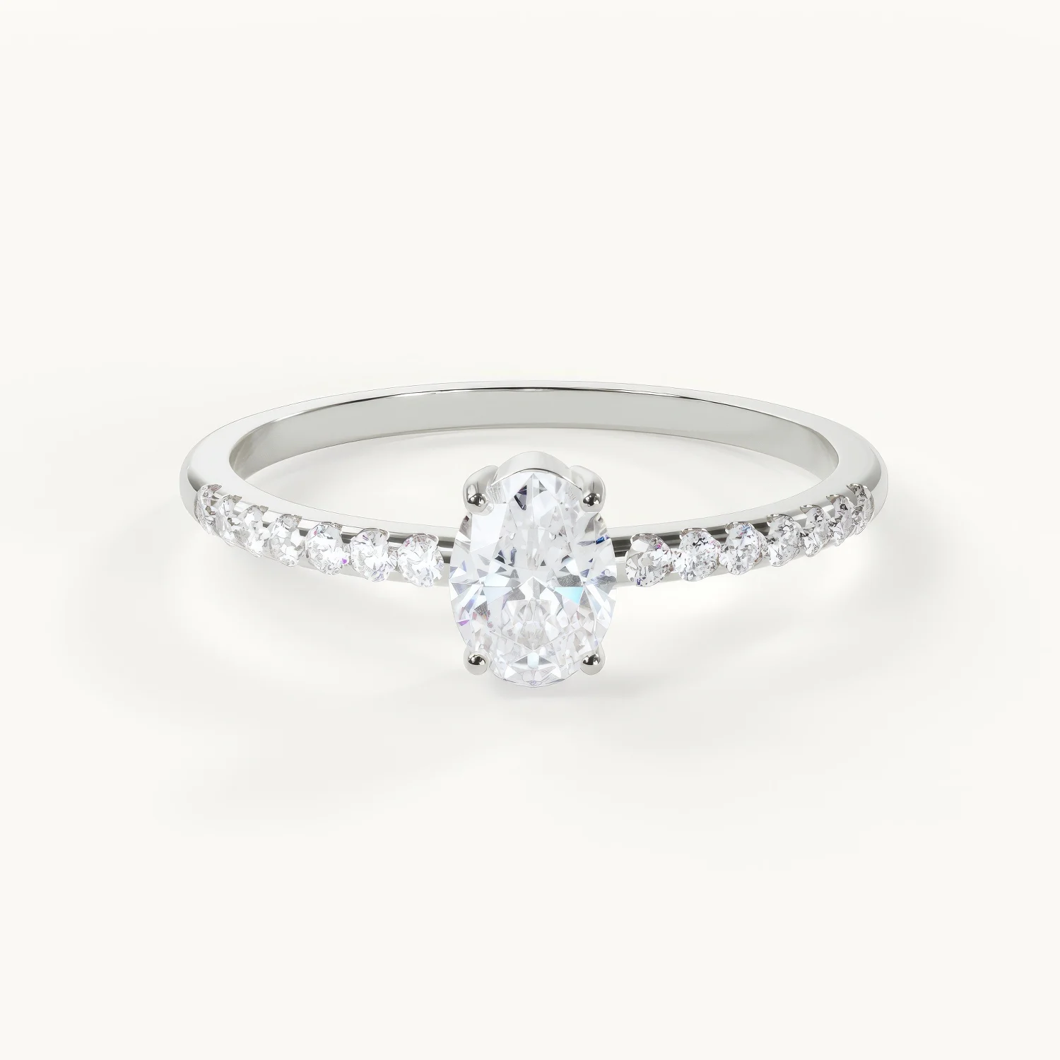 Aveline Lumière – Oval mit Pavé von Velur