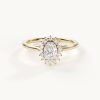 Produktvideo zu Aurora - Oval Ring mit Sonnenstrahlen Halo