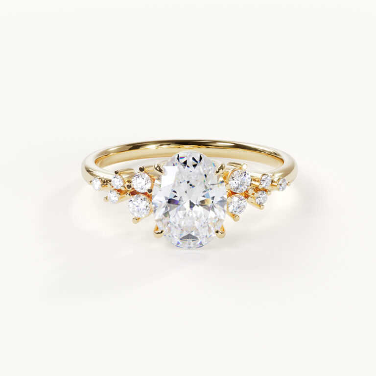Élora – Oval with Accent Stones