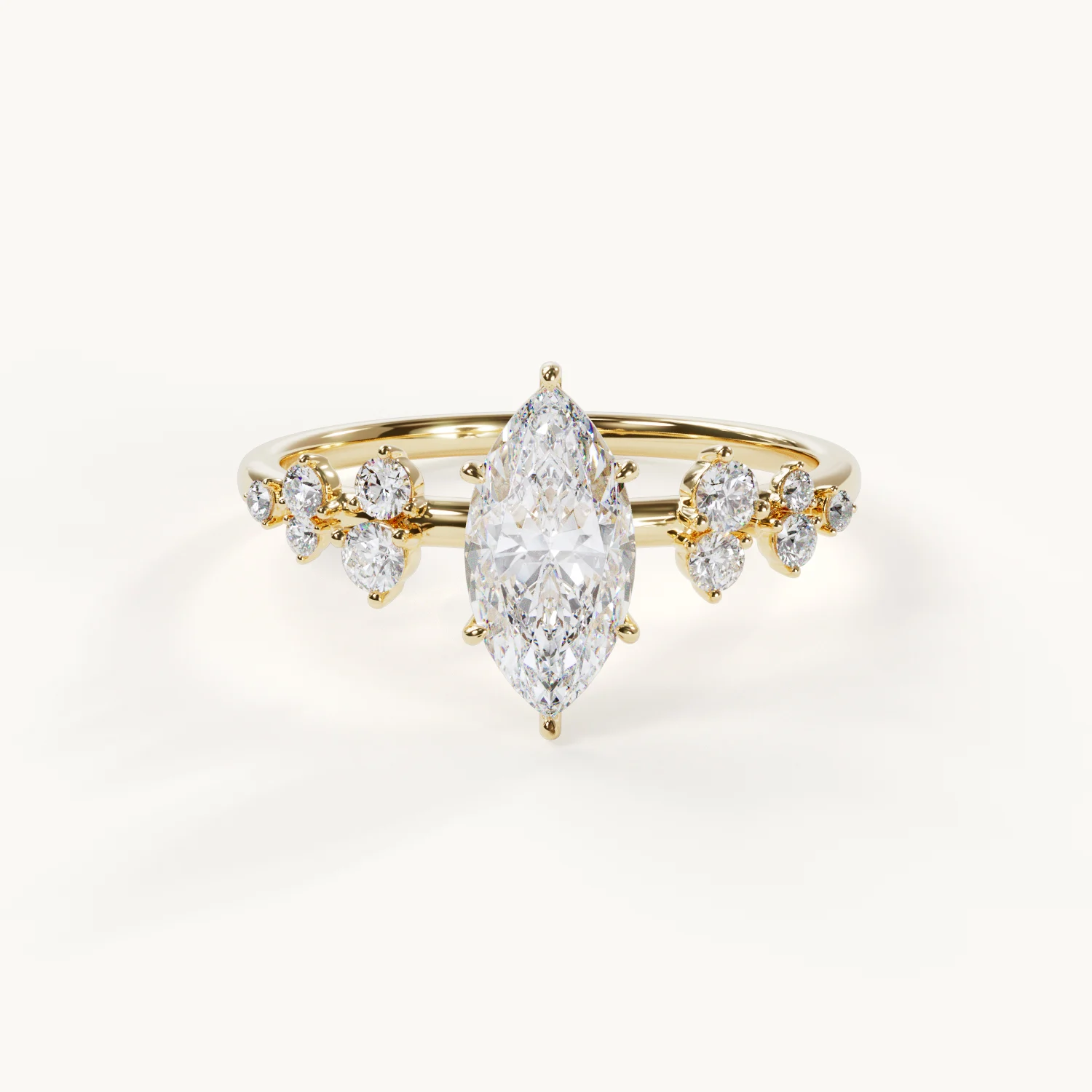 Florentine 1 ct Rose Gold – Engagement Ring by Velur