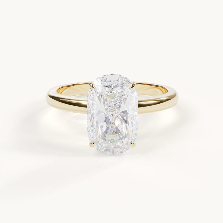 Madison Brilliance - Ring met langwerpige kussenvormige briljantslijpvorm