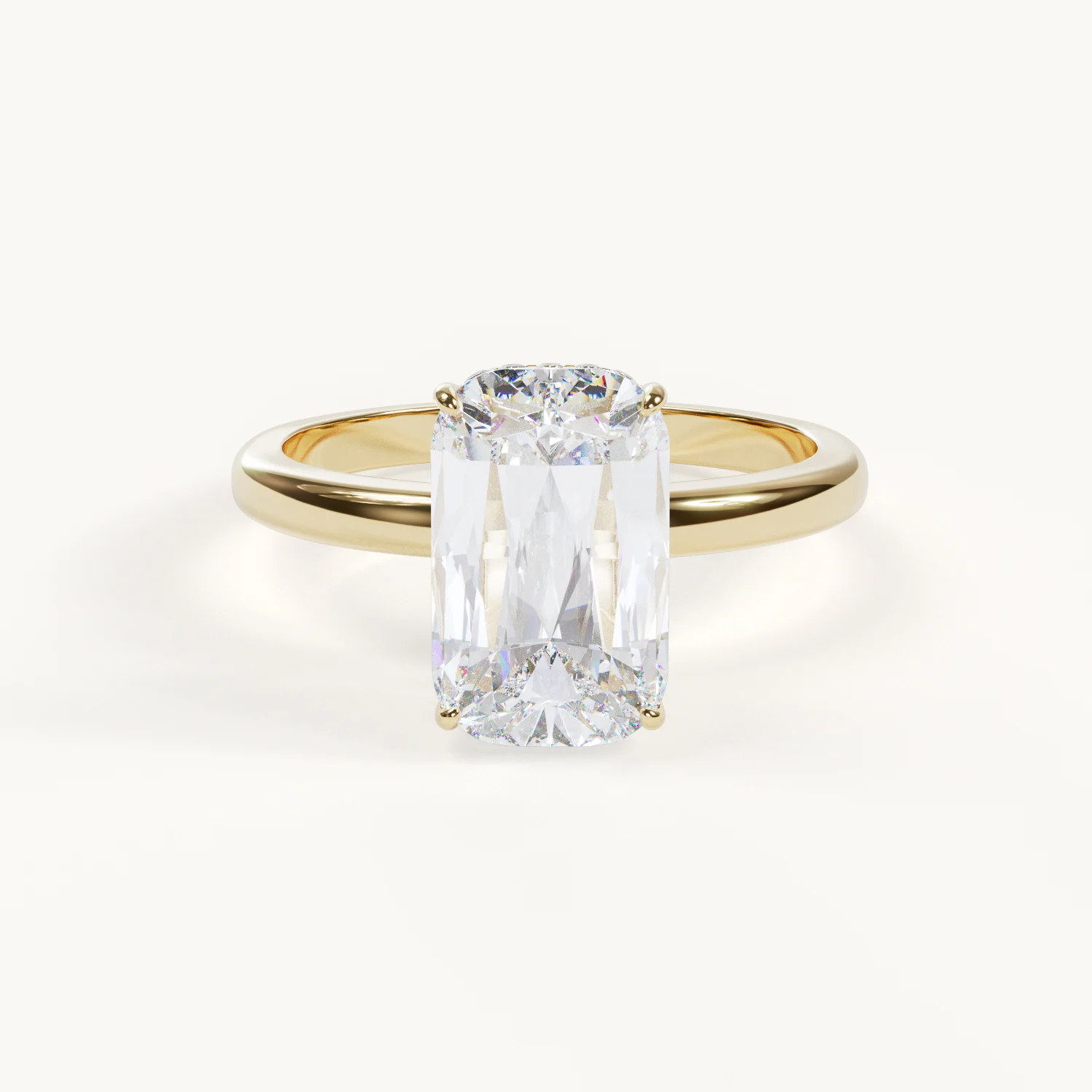 Madison - Ring mit Elongated Cushion Mixed Cut