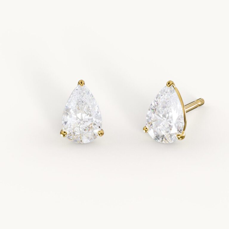 Ari - Oorbellen met diamantdruppels